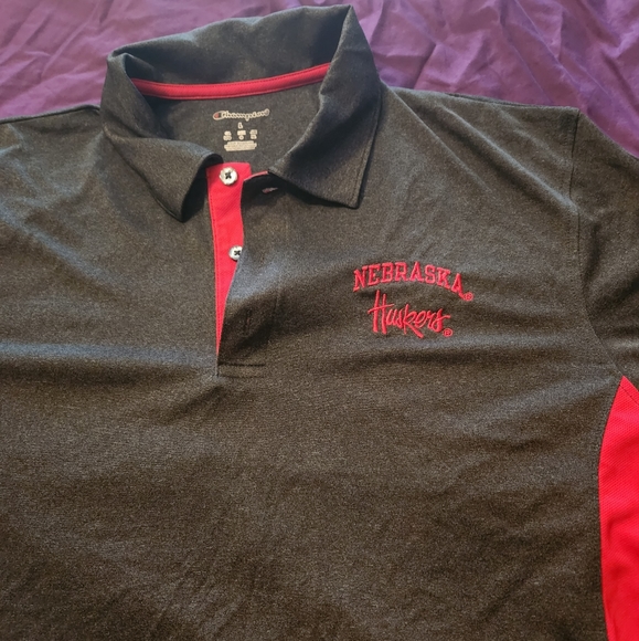 Men's Huskers Polo Shirt - Picture 3 of 3